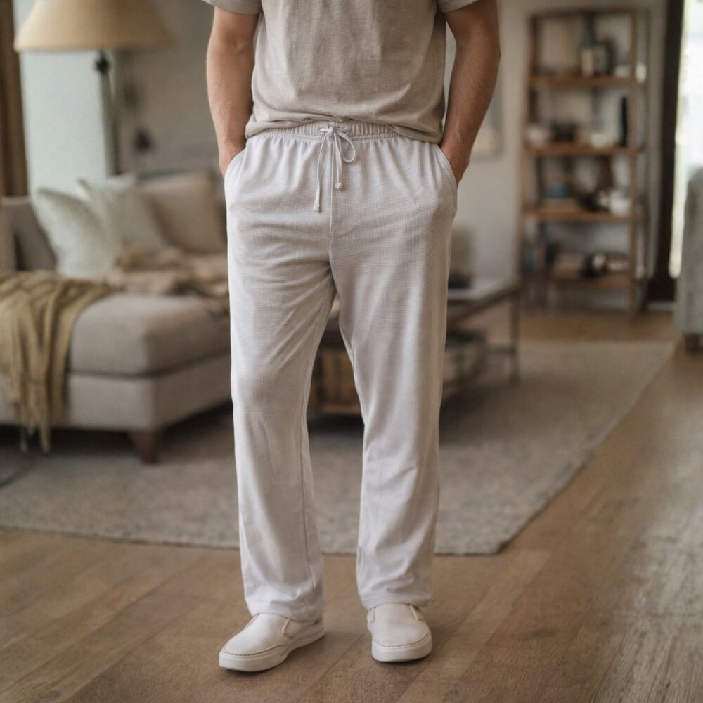 Goodfellow & Co, Men’s Ribbed Lounge Pants, Sz XL, Blue Gray Soft Comfy